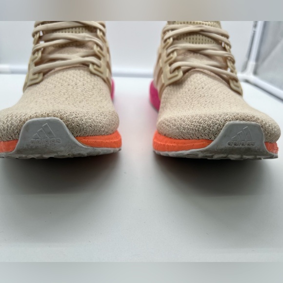 ADIDAS FX7235 Ultraboost DNA Linen Beige Running Shoes Athletic Sneakers sz 9.5 - Picture 6 of 11